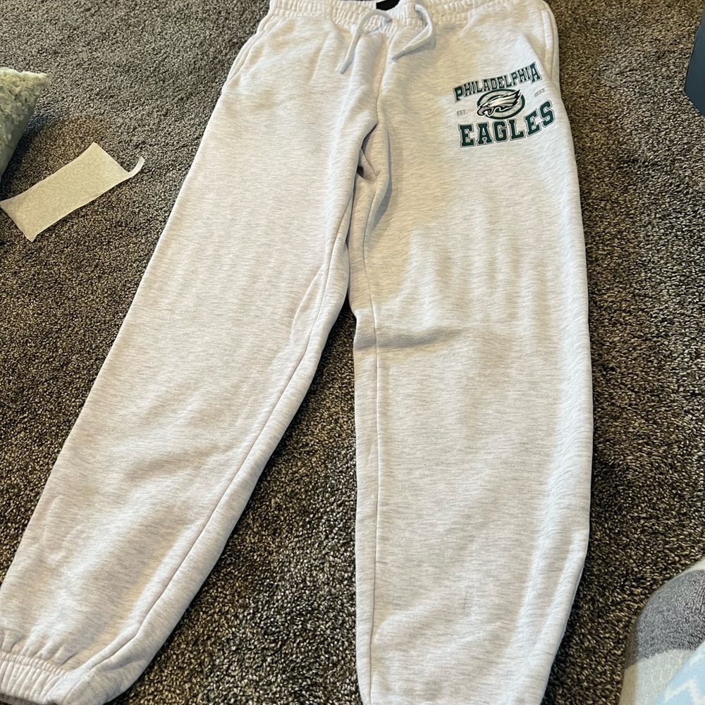 Primark grey NFL Philadelphia Eagles sweatpants